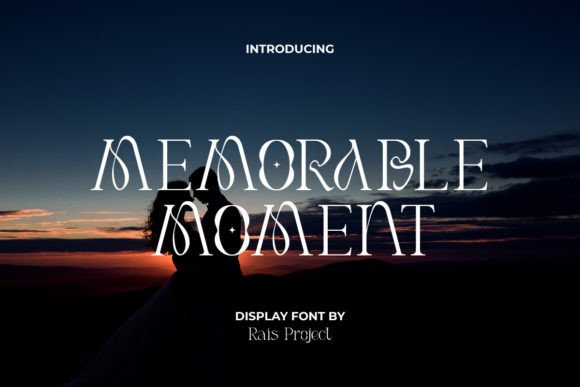 Discover the Elegance of Memorable Moment Font