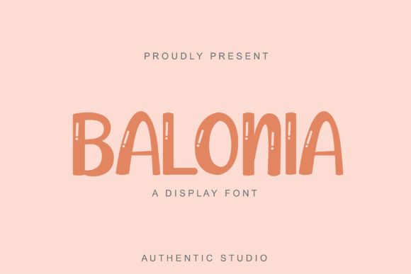 Exploring Balonia: A Typeface for Creative Expression