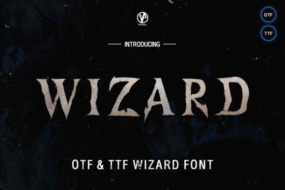 Wizard: The Vintage Display Font with a Modern Edge