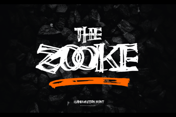 Zooke Typeface: Bold Character for Creative Projects